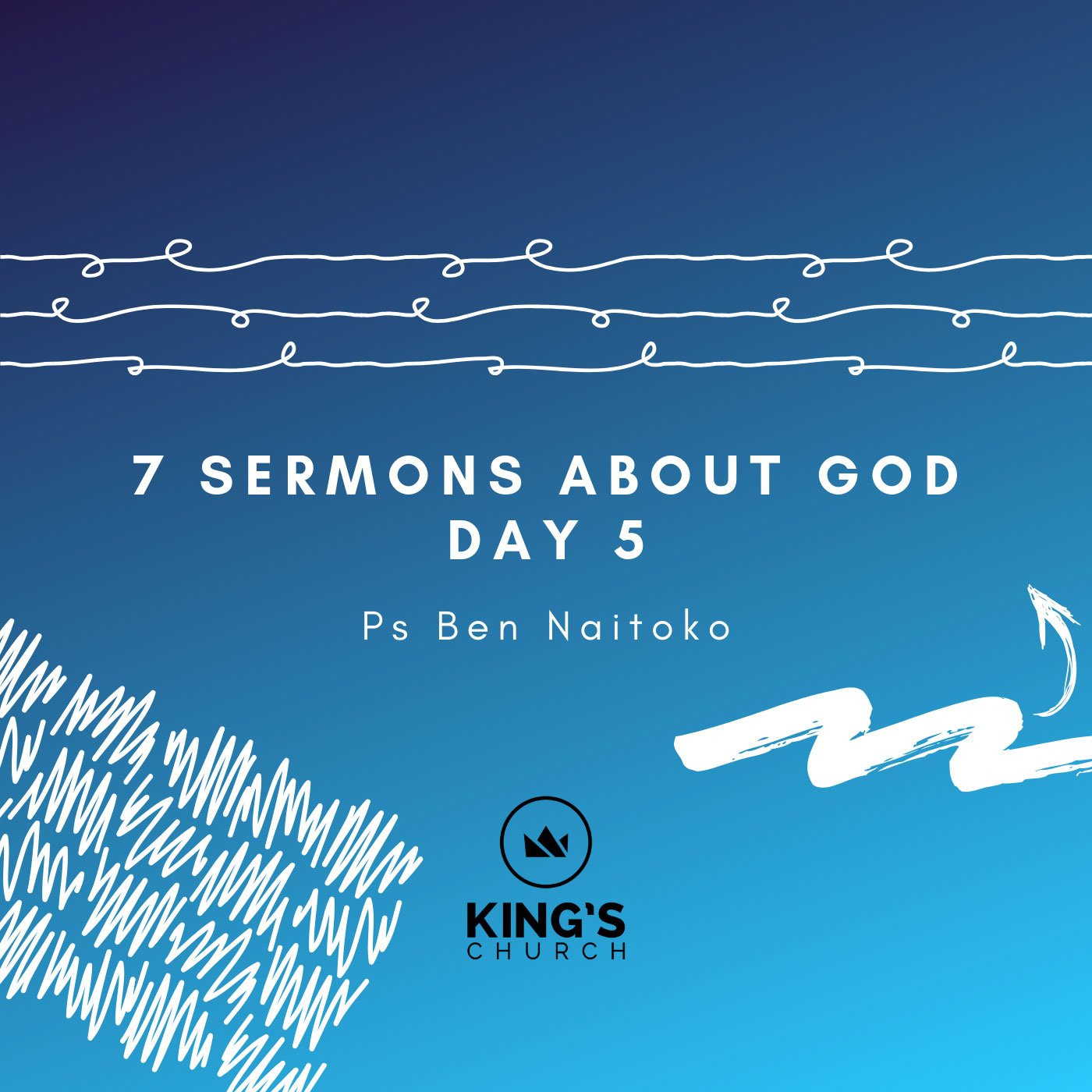 7 Sermons About God – Day 5 – Ps Ben Naitoko